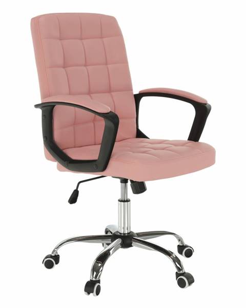 Ružová stolička Kondela