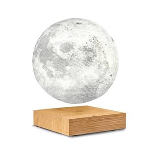 Gingko Stolová levitujúca lampa v tvare mesiaca Gingko Moon White Ash