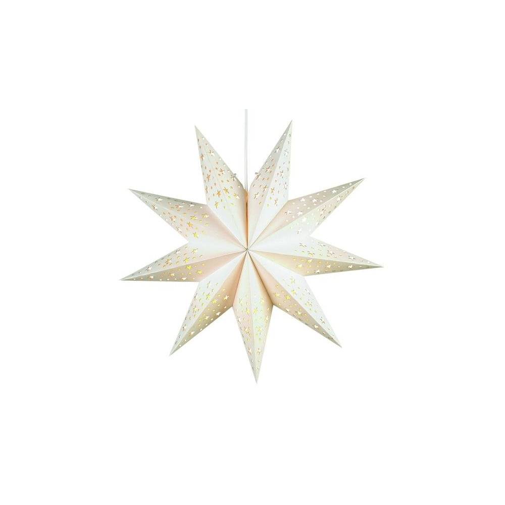 Markslöjd Biela svetelná dekorácia Markslöjd Solvalla Multi, ø 45 cm