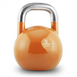 Capital Sports Capital Sports Compket 28, 28kg, oranžová, činka kettlebell, guľové závažie